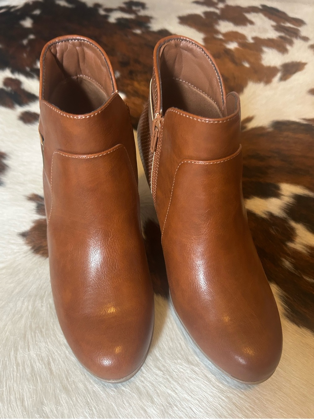 Women's Brown Ankle Booties
